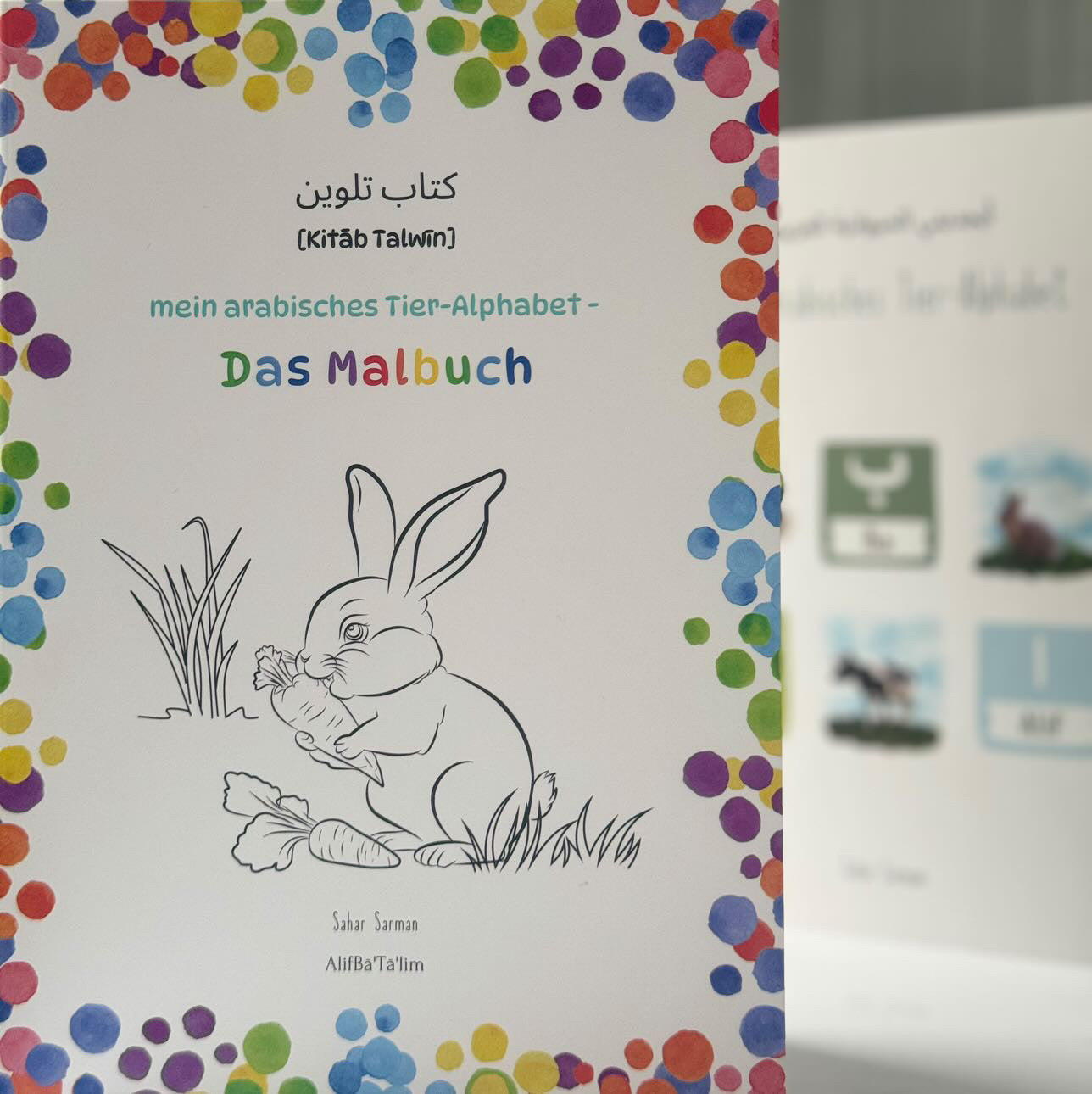 Mein arabisches Tier-Alphabet - Das Malbuch für Kinder