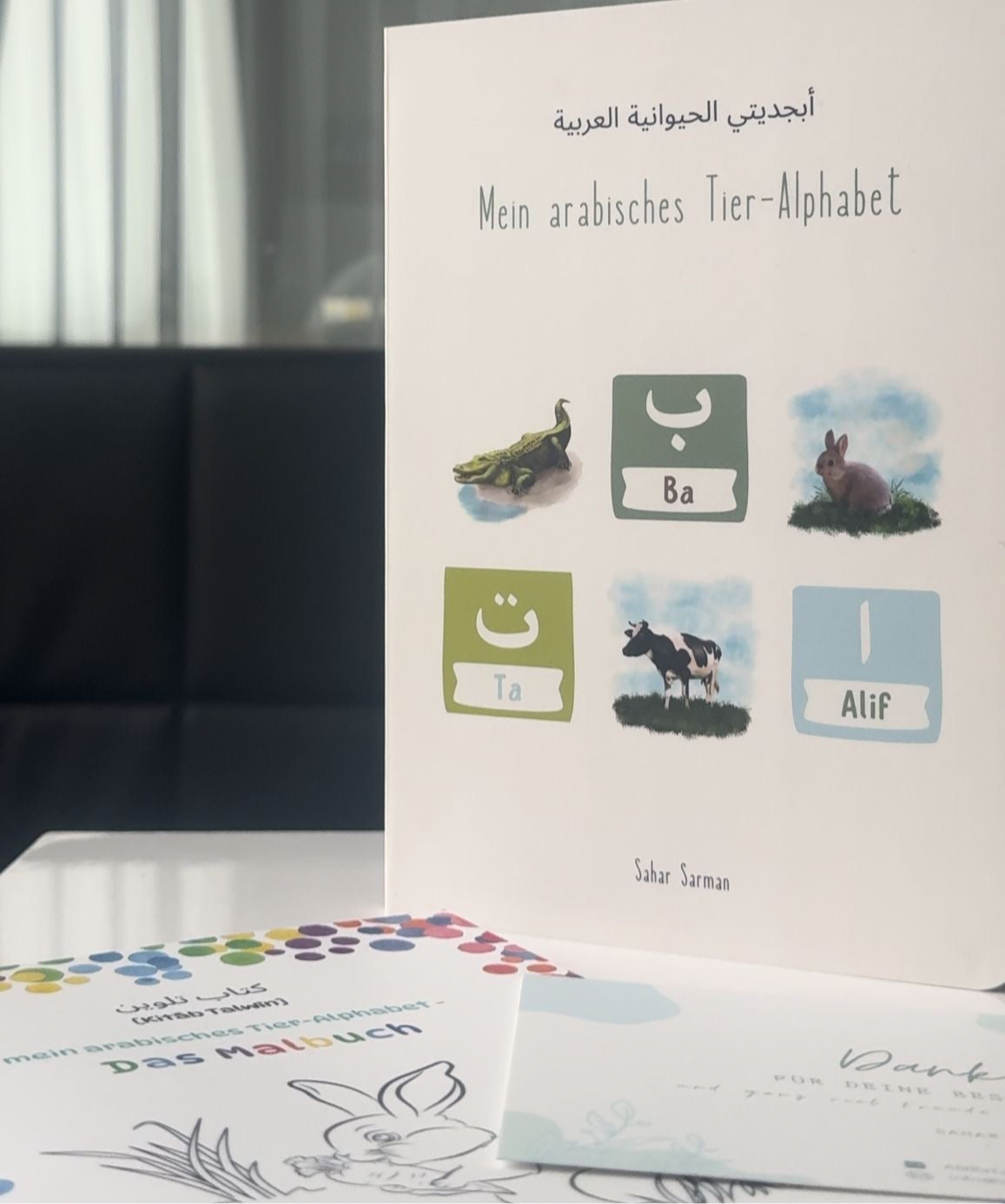 Arabisches Kinderbuch Das arabische Tier-Alphabet